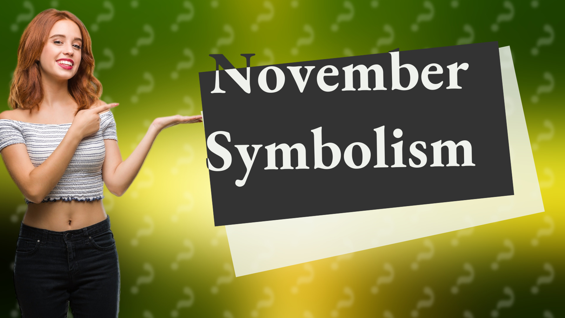 November Symbolism
