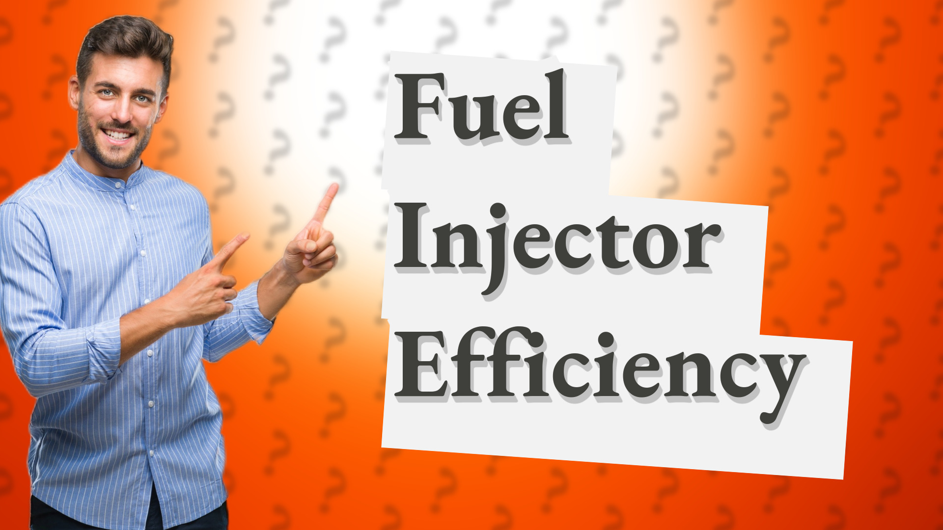 Fuel Injector Efficiency