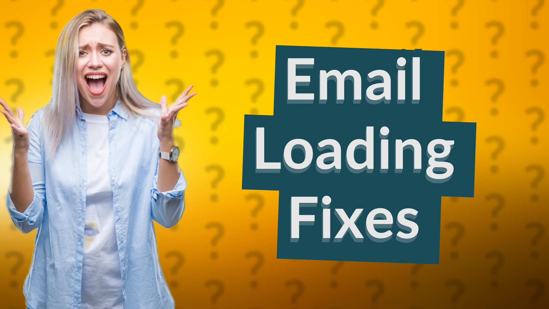 Email Loading Fixes
