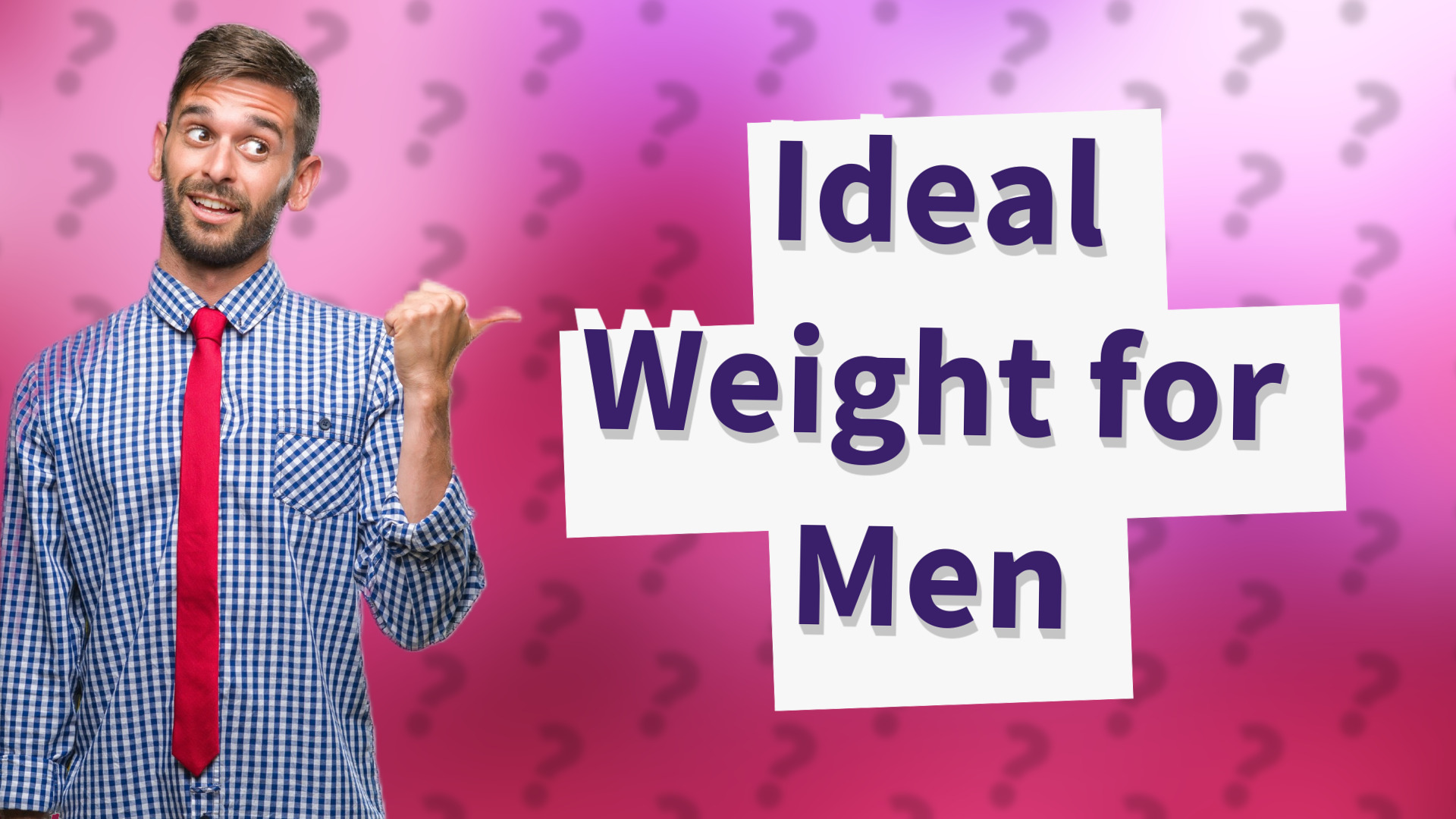Ideal Weight for Men