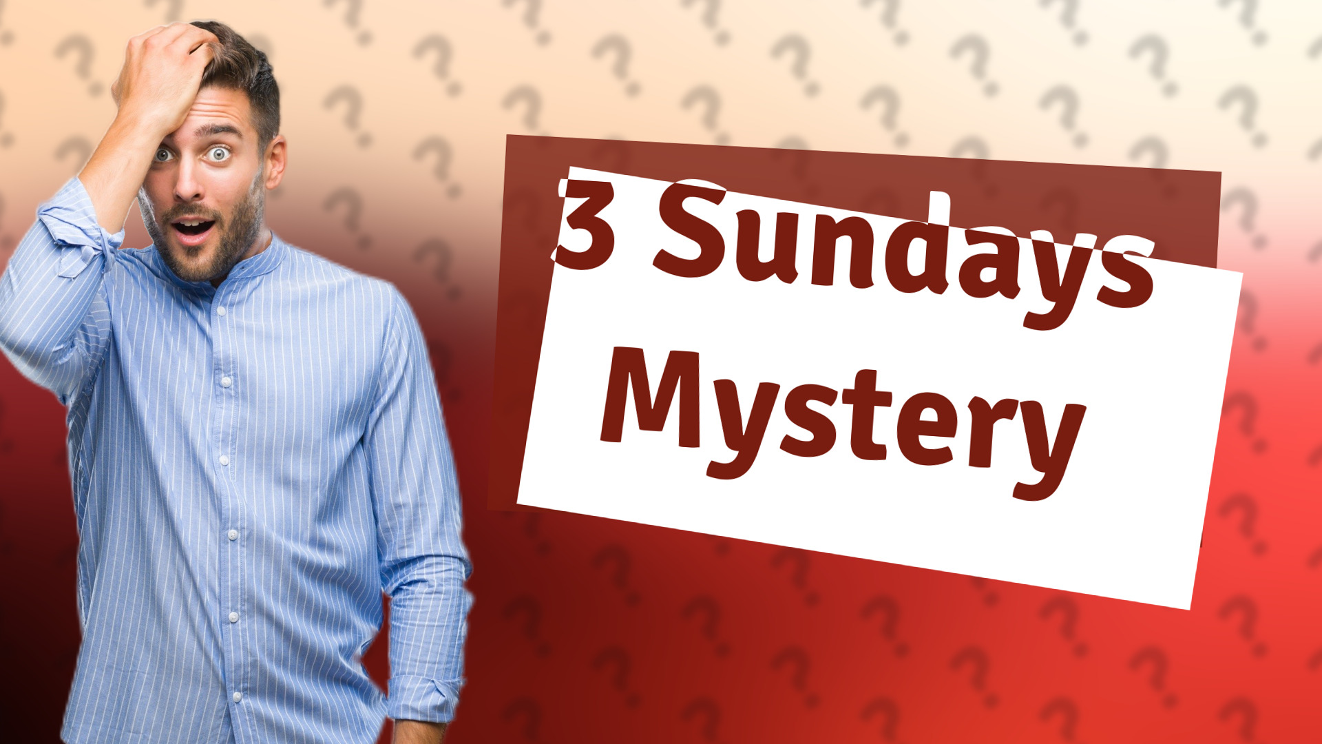 3 Sundays Mystery