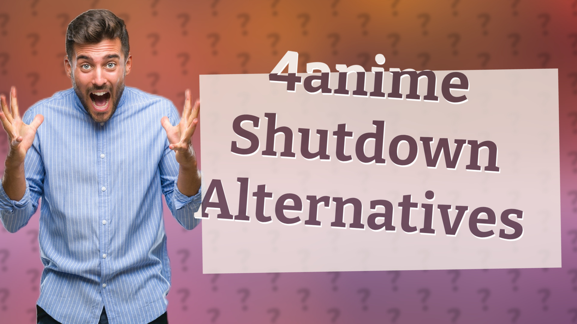 4anime Shutdown Alternatives