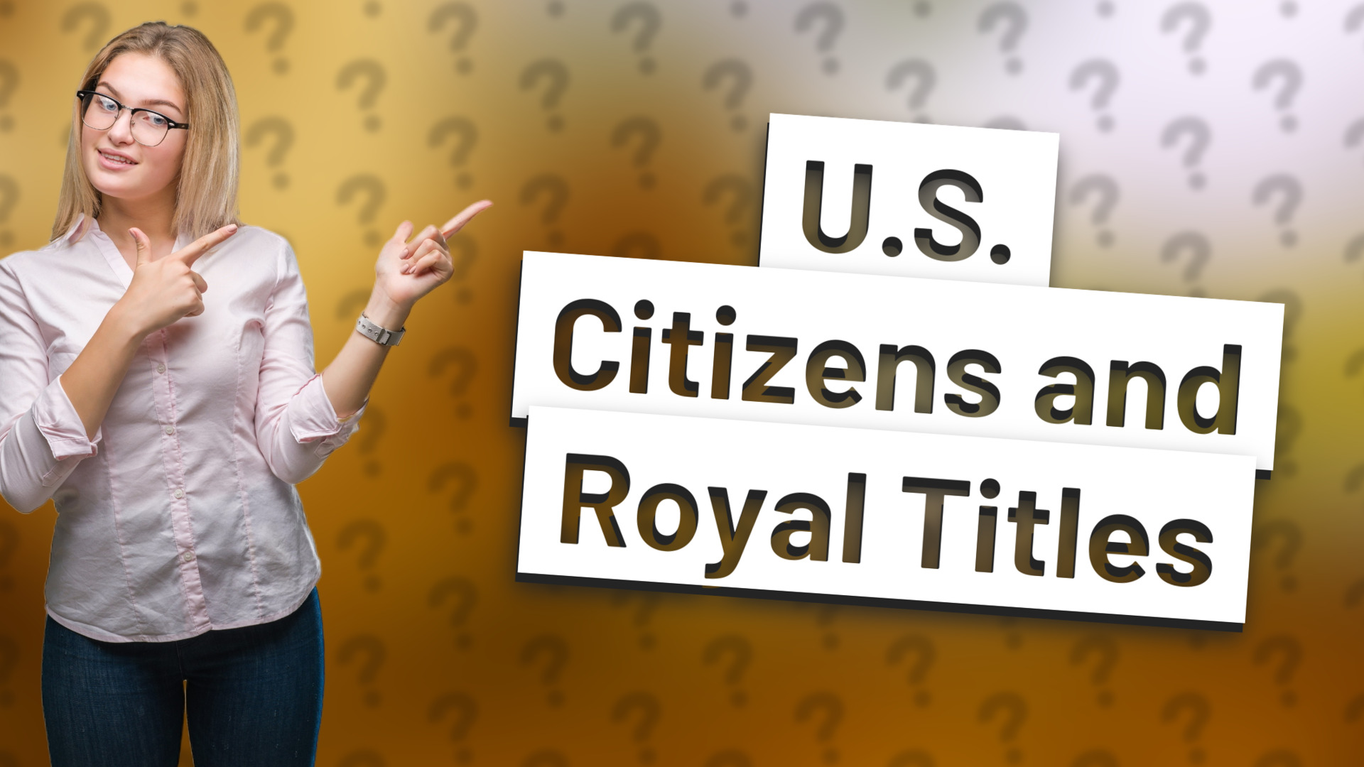U.S. Citizens and Royal Titles