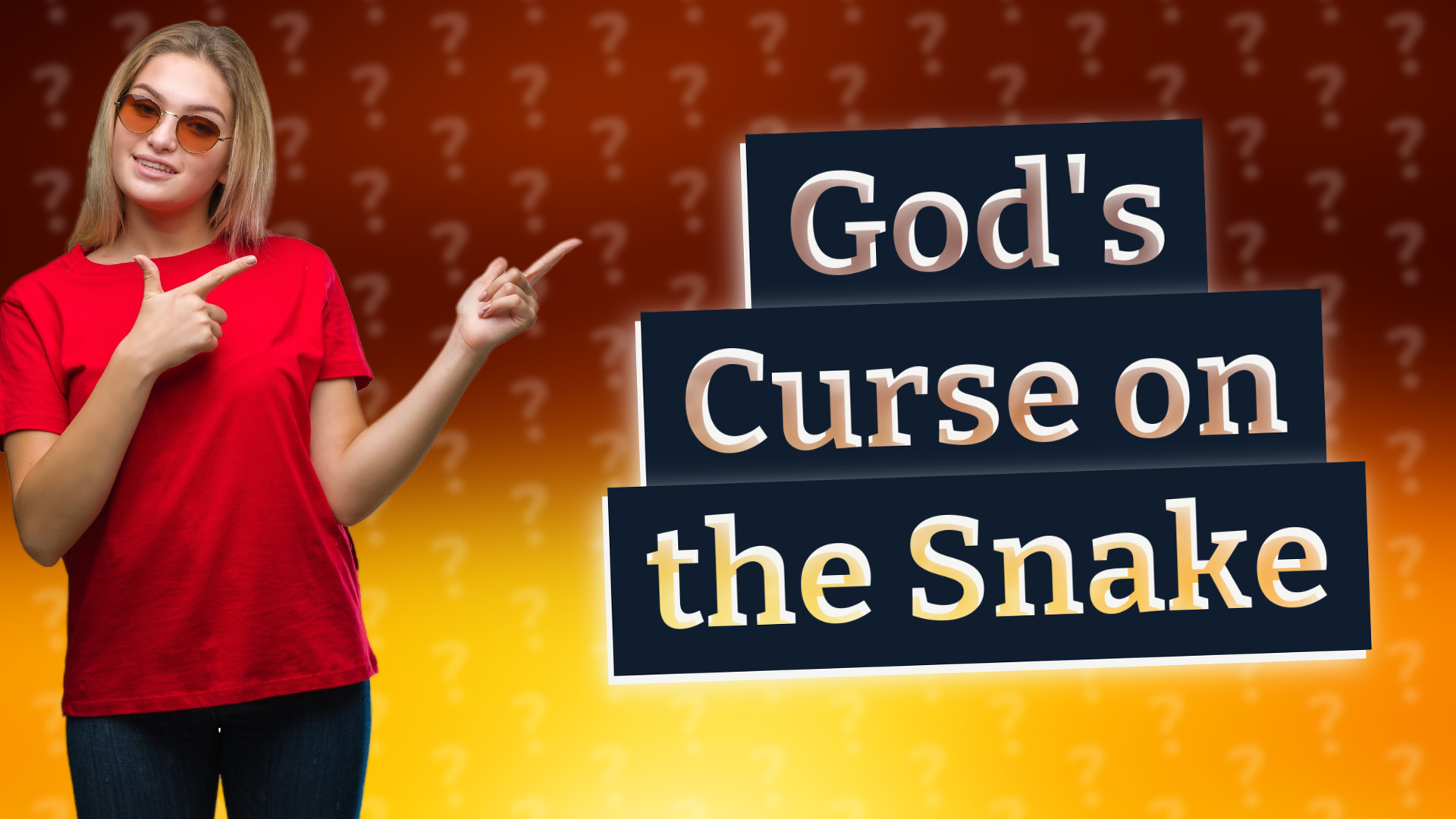 God's Curse on the Snake