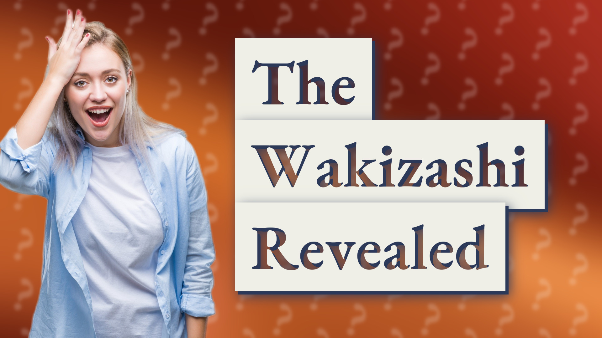 The Wakizashi Revealed