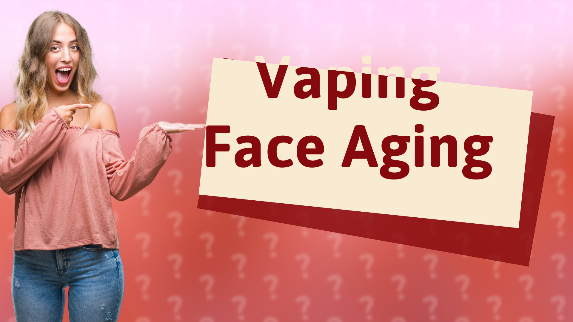 Vaping Face Aging