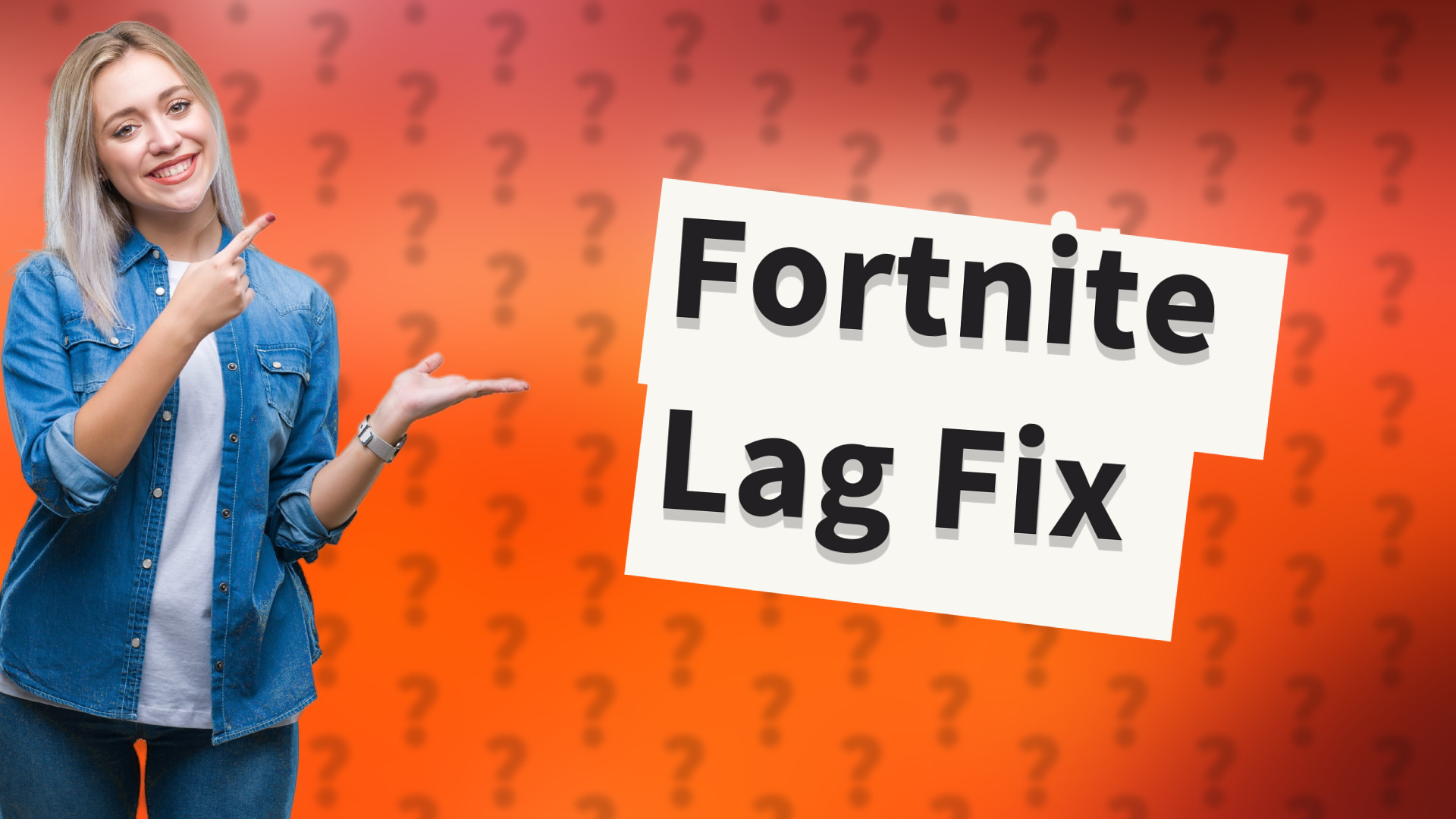 Fortnite Lag Fix