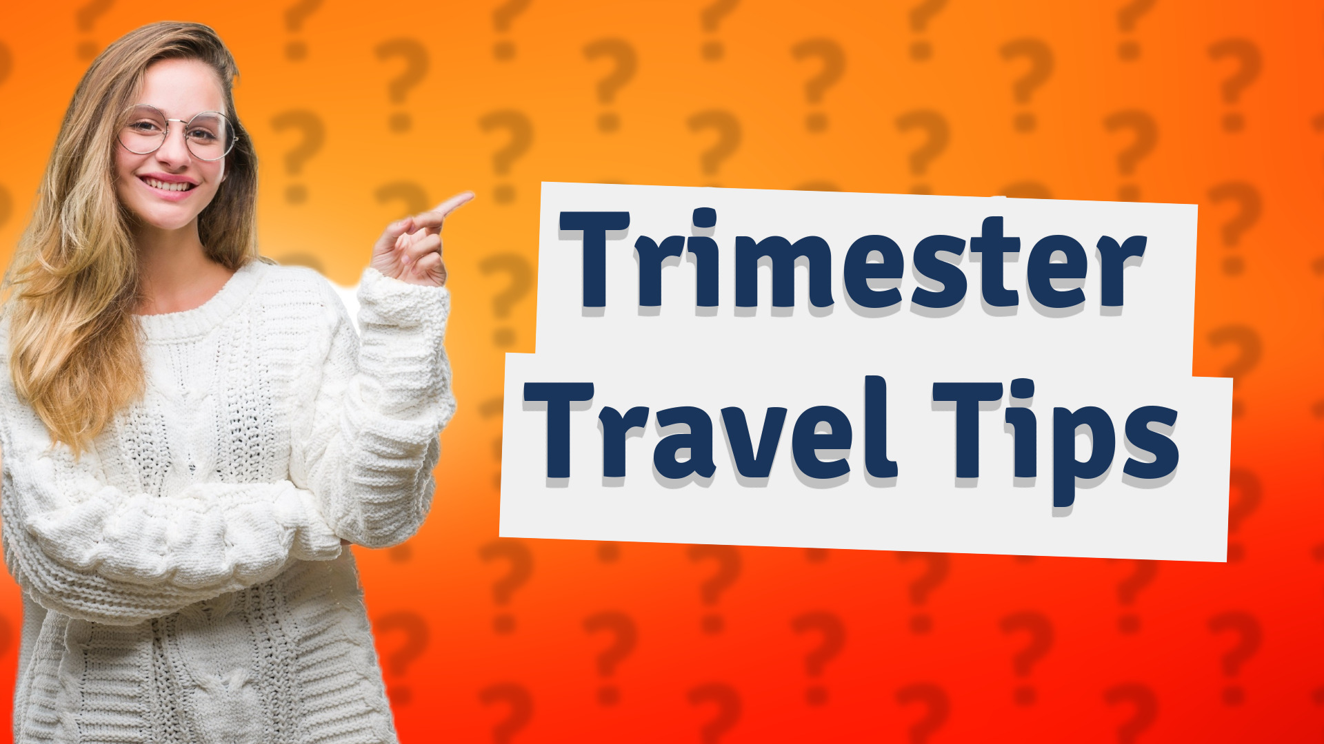 Trimester Travel Tips