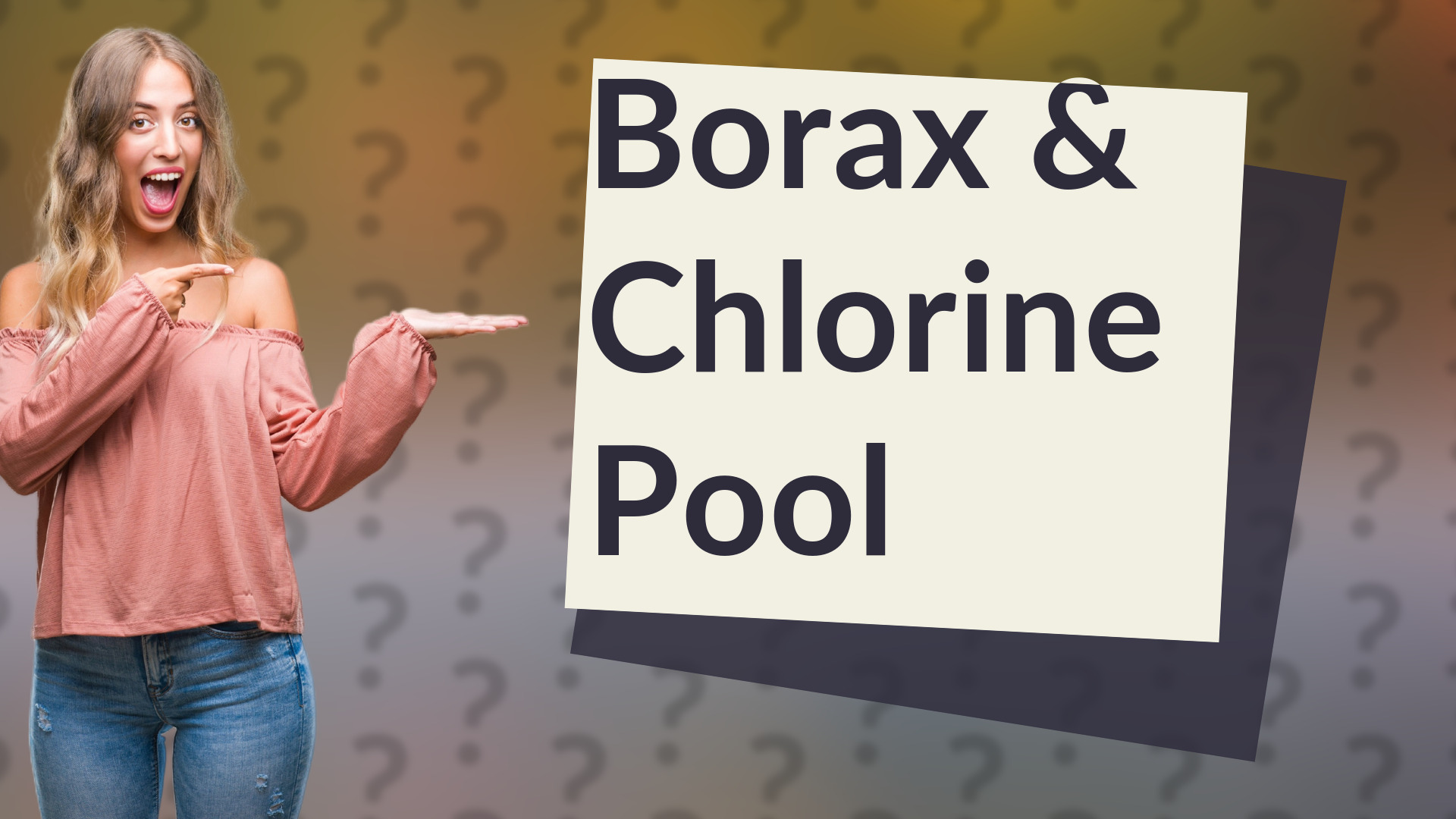 Borax & Chlorine Pool