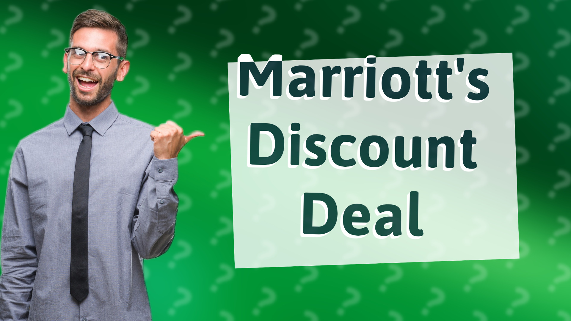Marriott's Discount Deal
