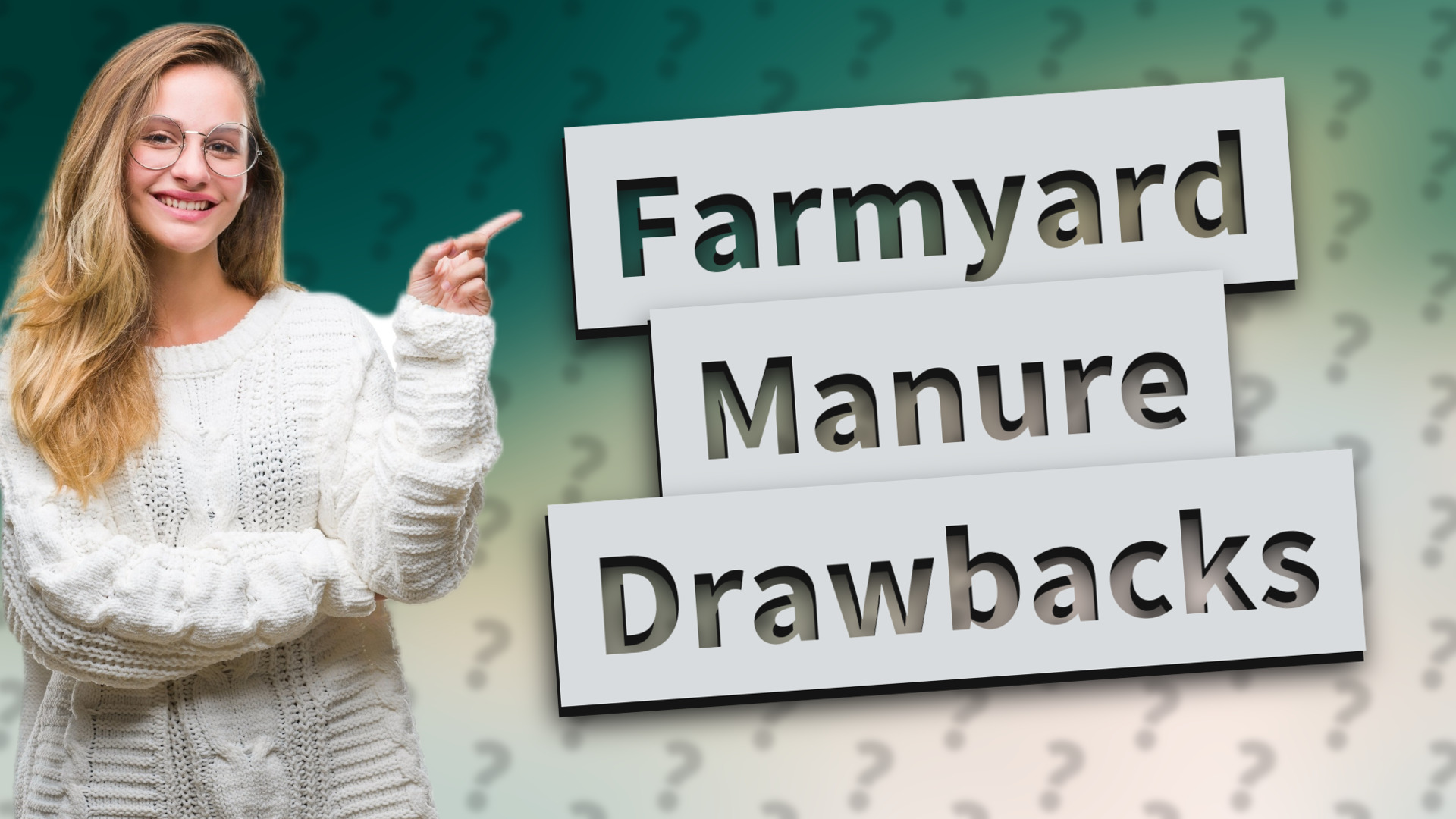 Farmyard Manure Drawbacks