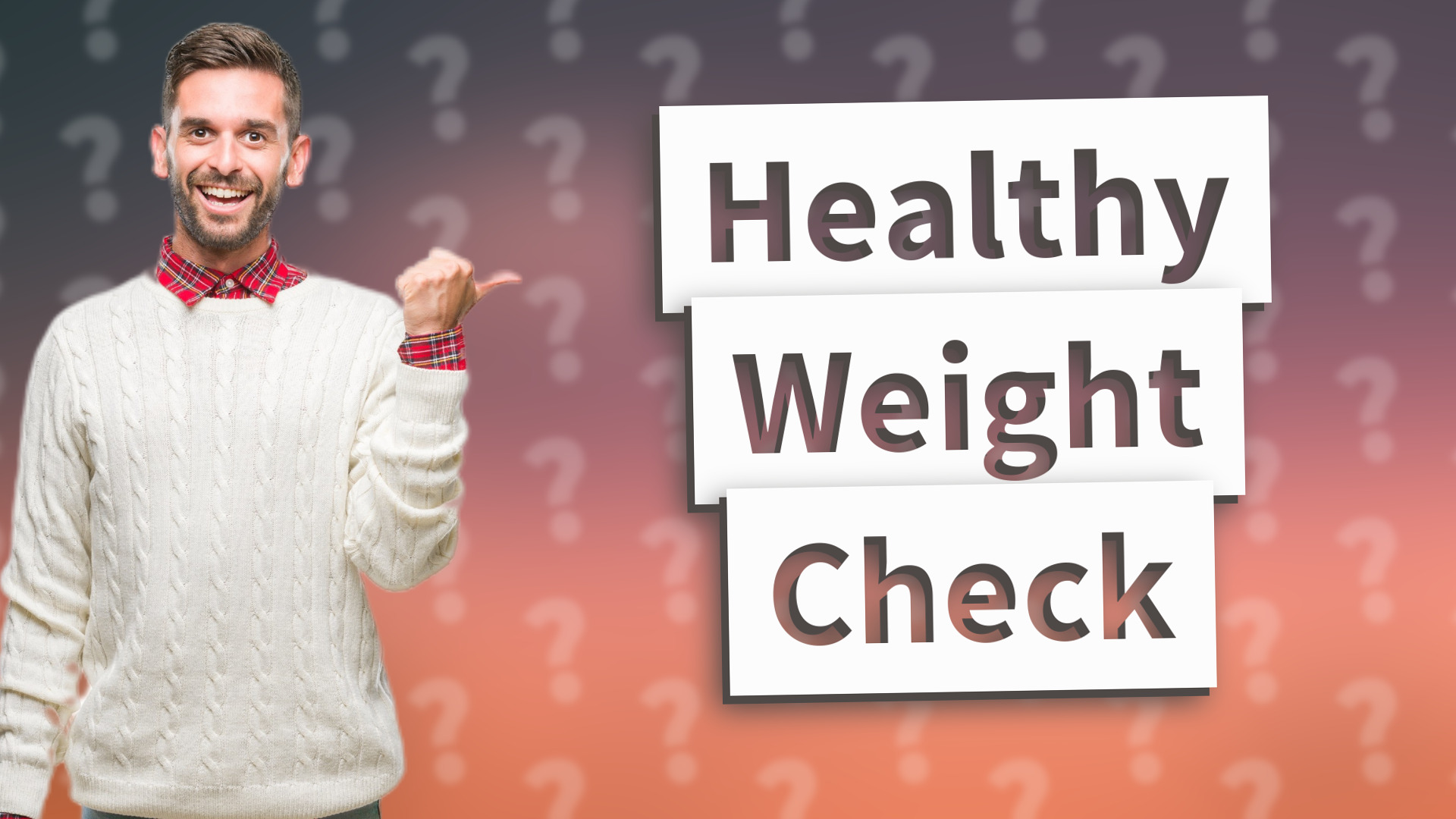 Healthy Weight Check