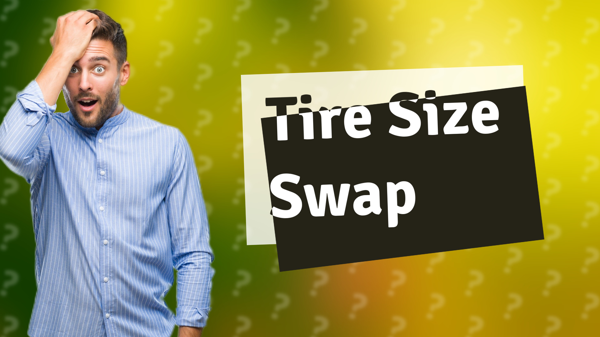 Tire Size Swap