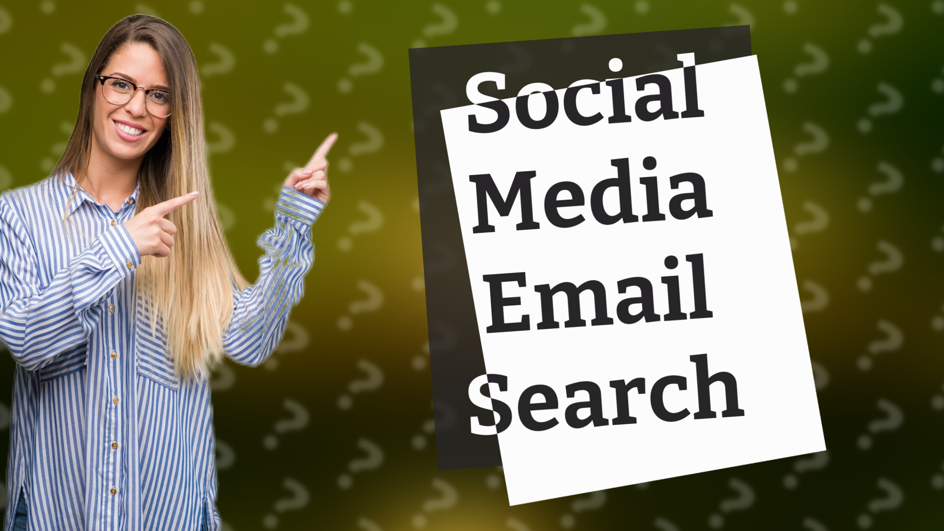 Social Media Email Search