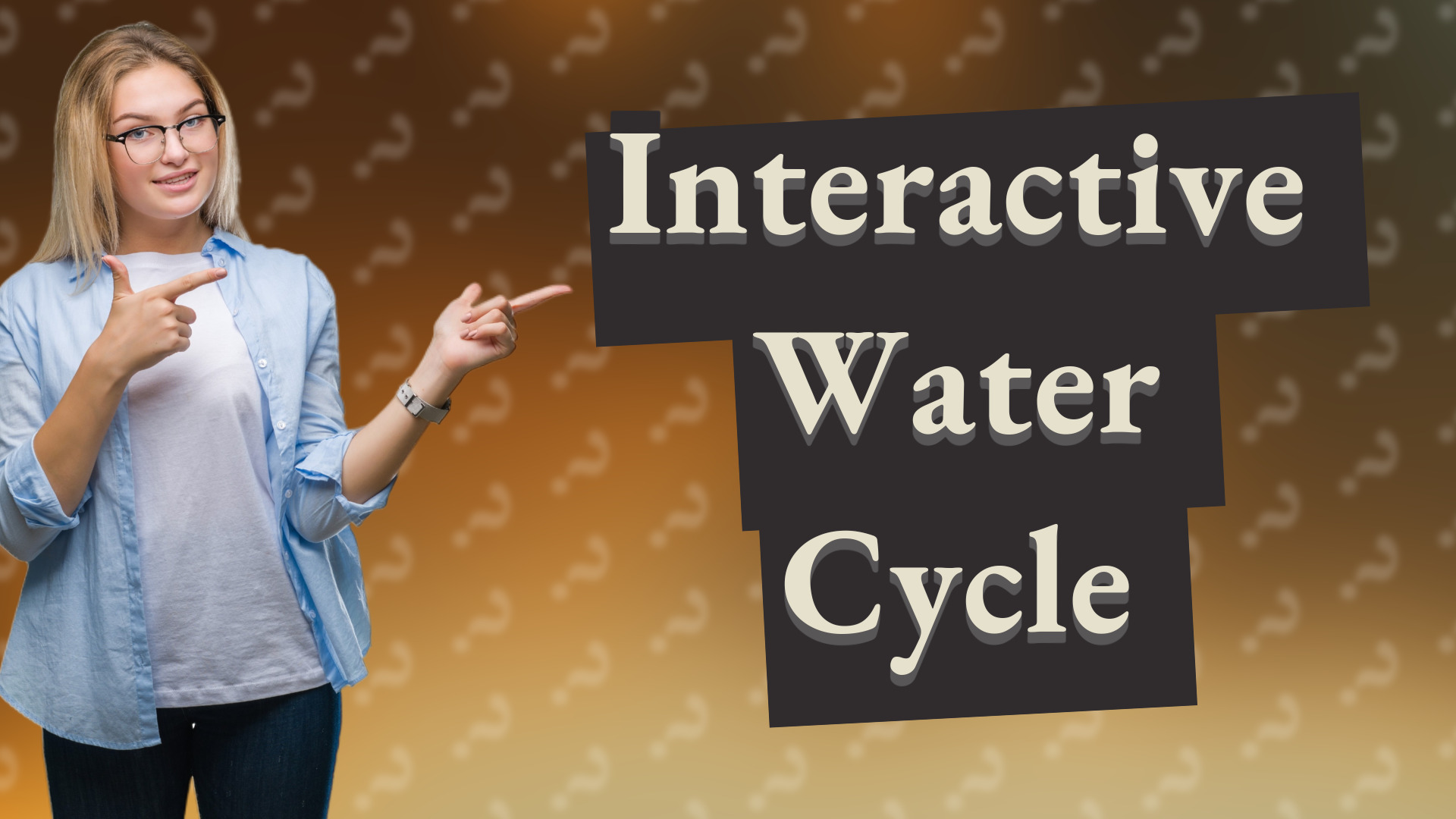 Interactive Water Cycle