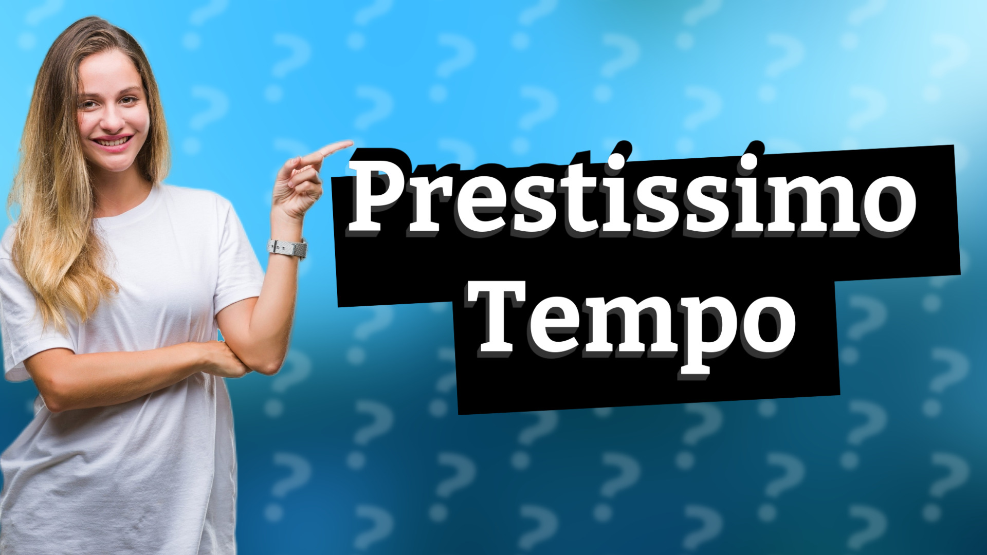 Prestissimo Tempo