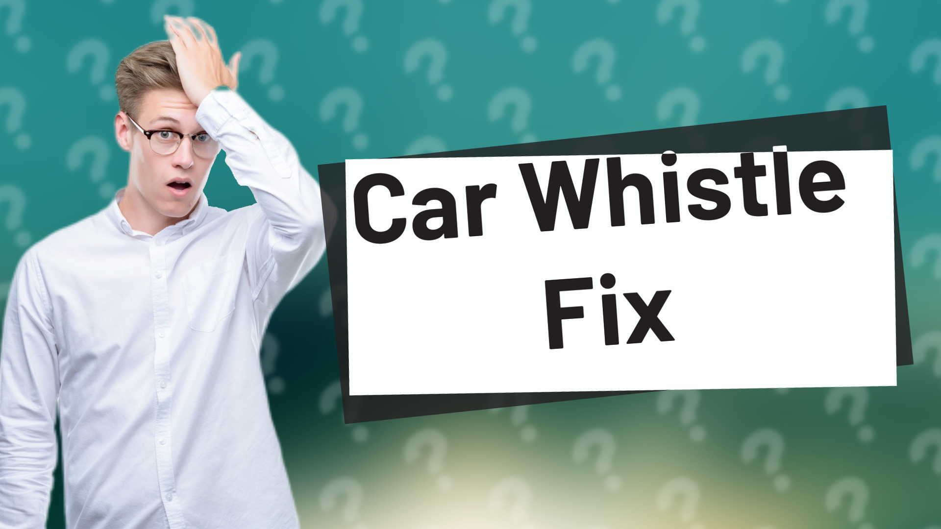 Car Whistle Fix