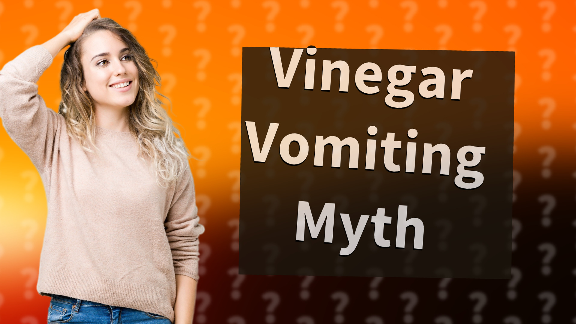 Vinegar Vomiting Myth