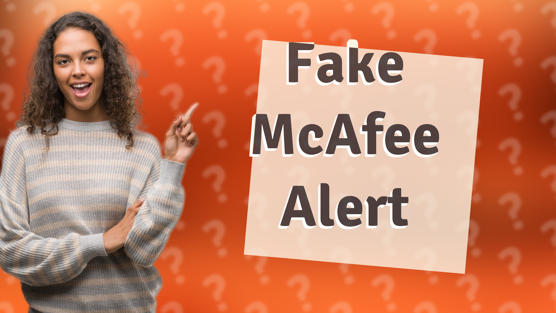 Fake McAfee Alert