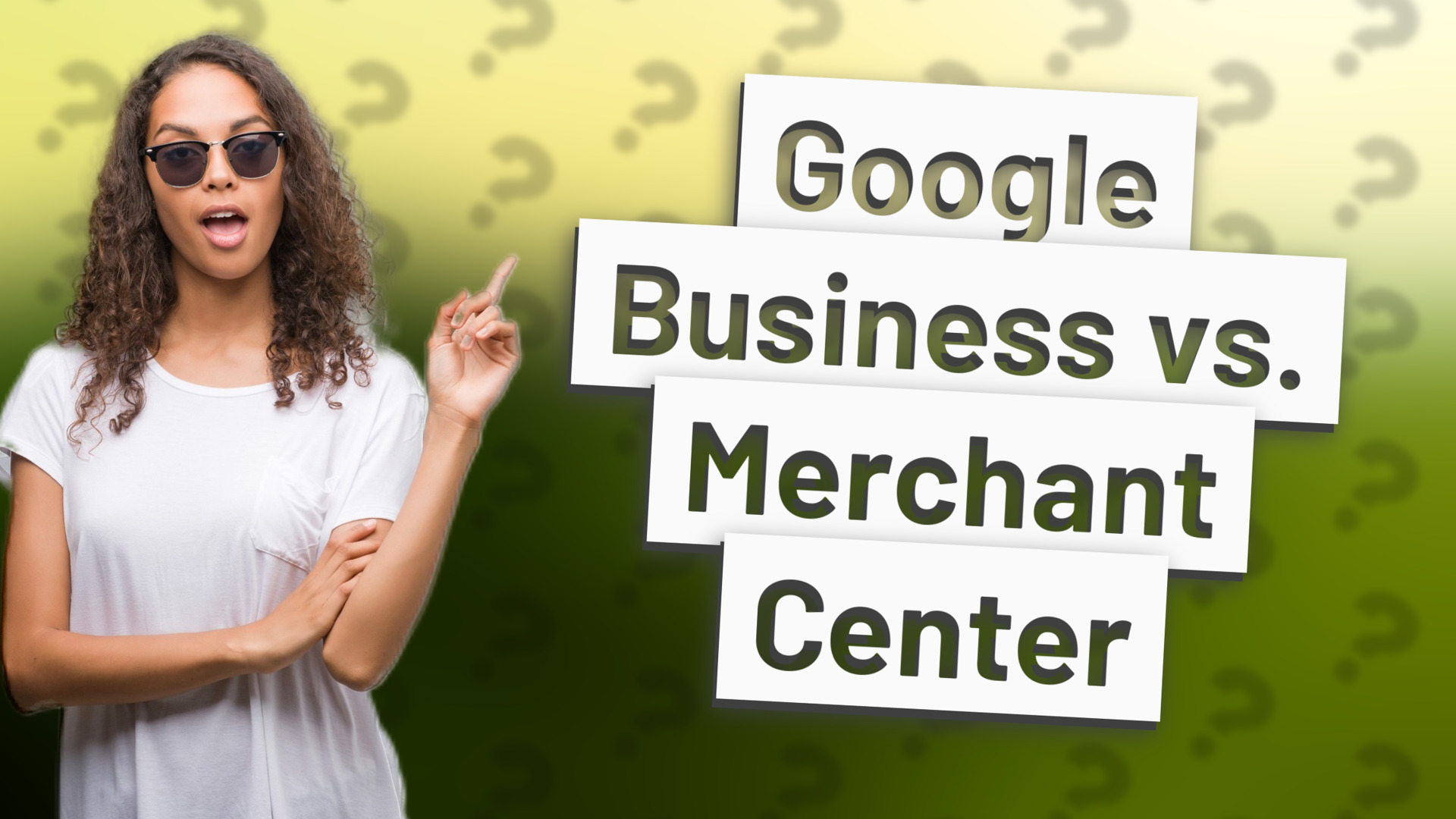 Google Business vs. Merchant Center