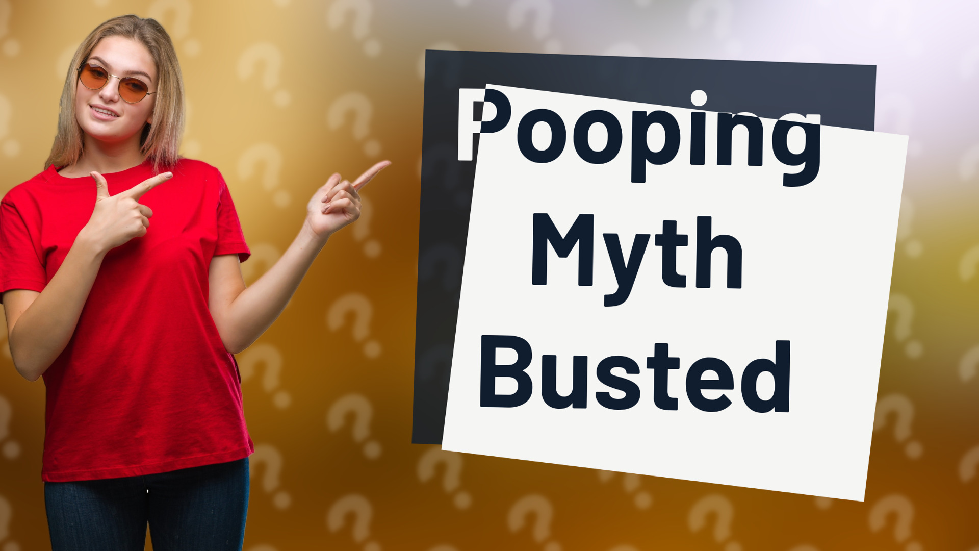 Pooping Myth Busted
