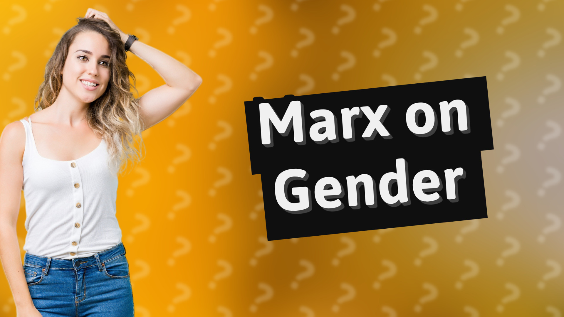 Marx on Gender