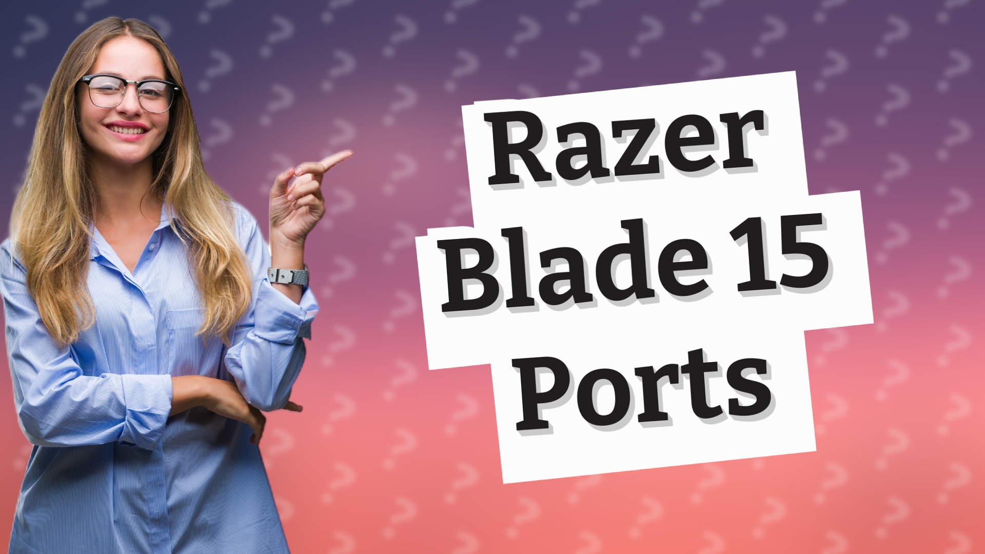 Razer Blade 15 Ports