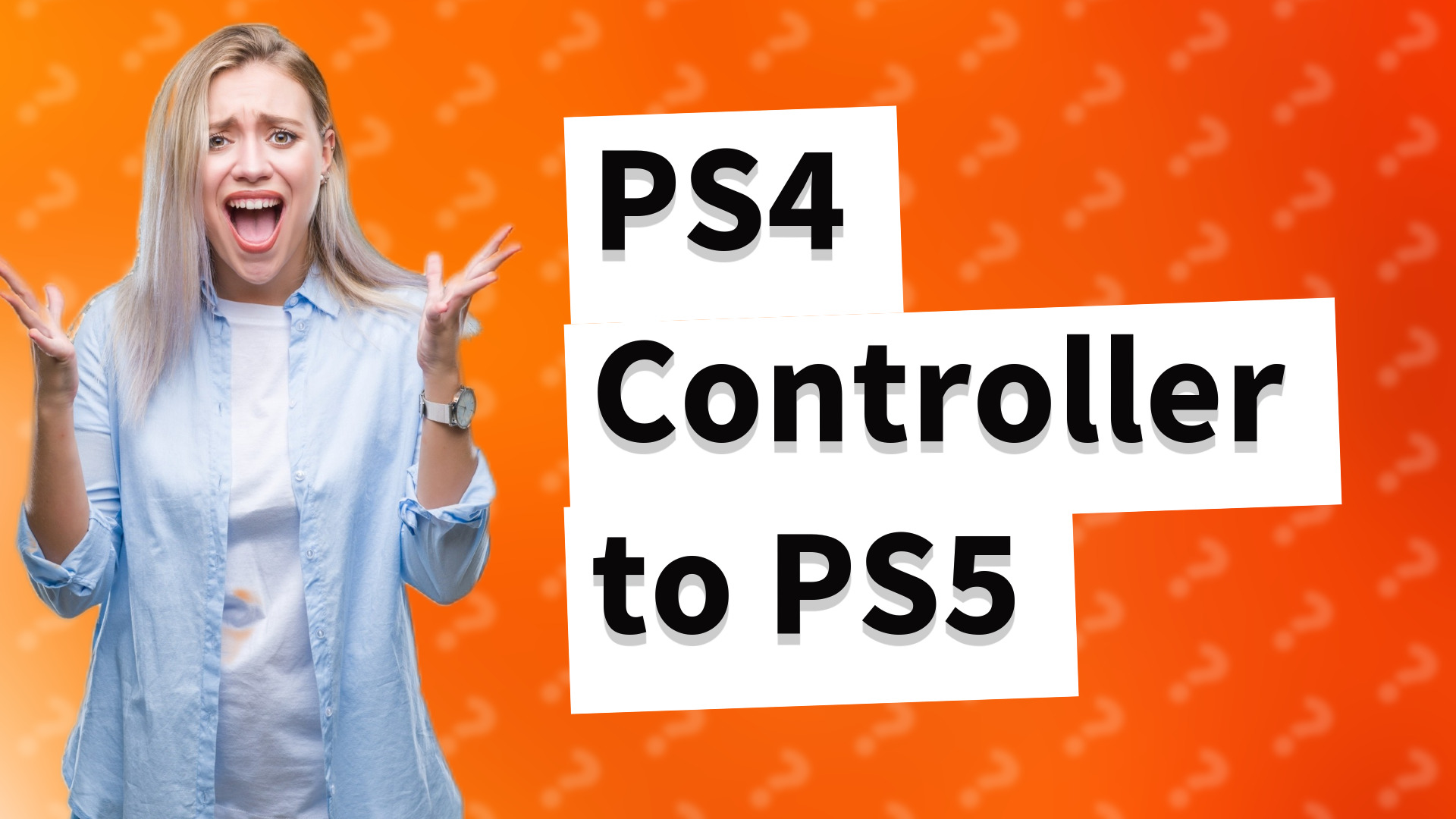 PS4 Controller to PS5