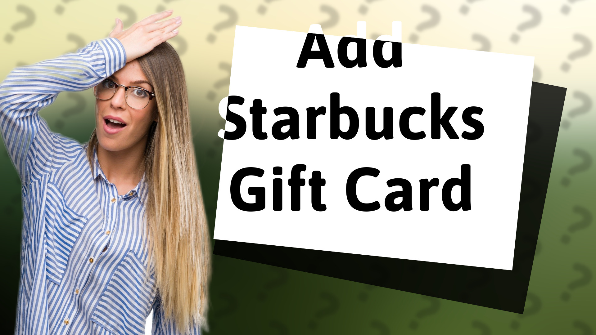 Add Starbucks Gift Card