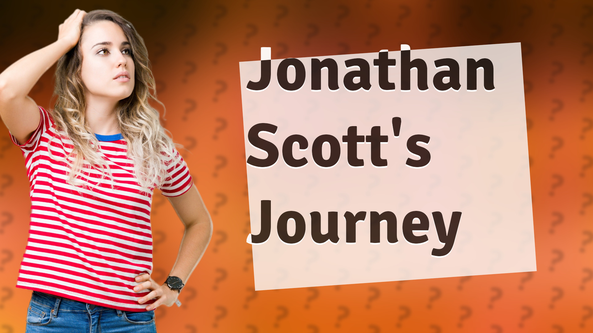 Jonathan Scott's Journey