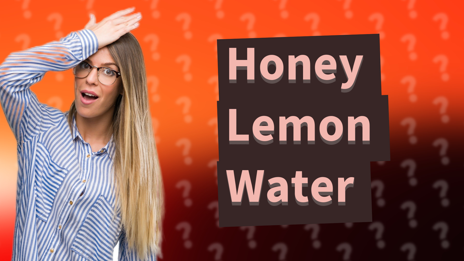 Honey Lemon Water