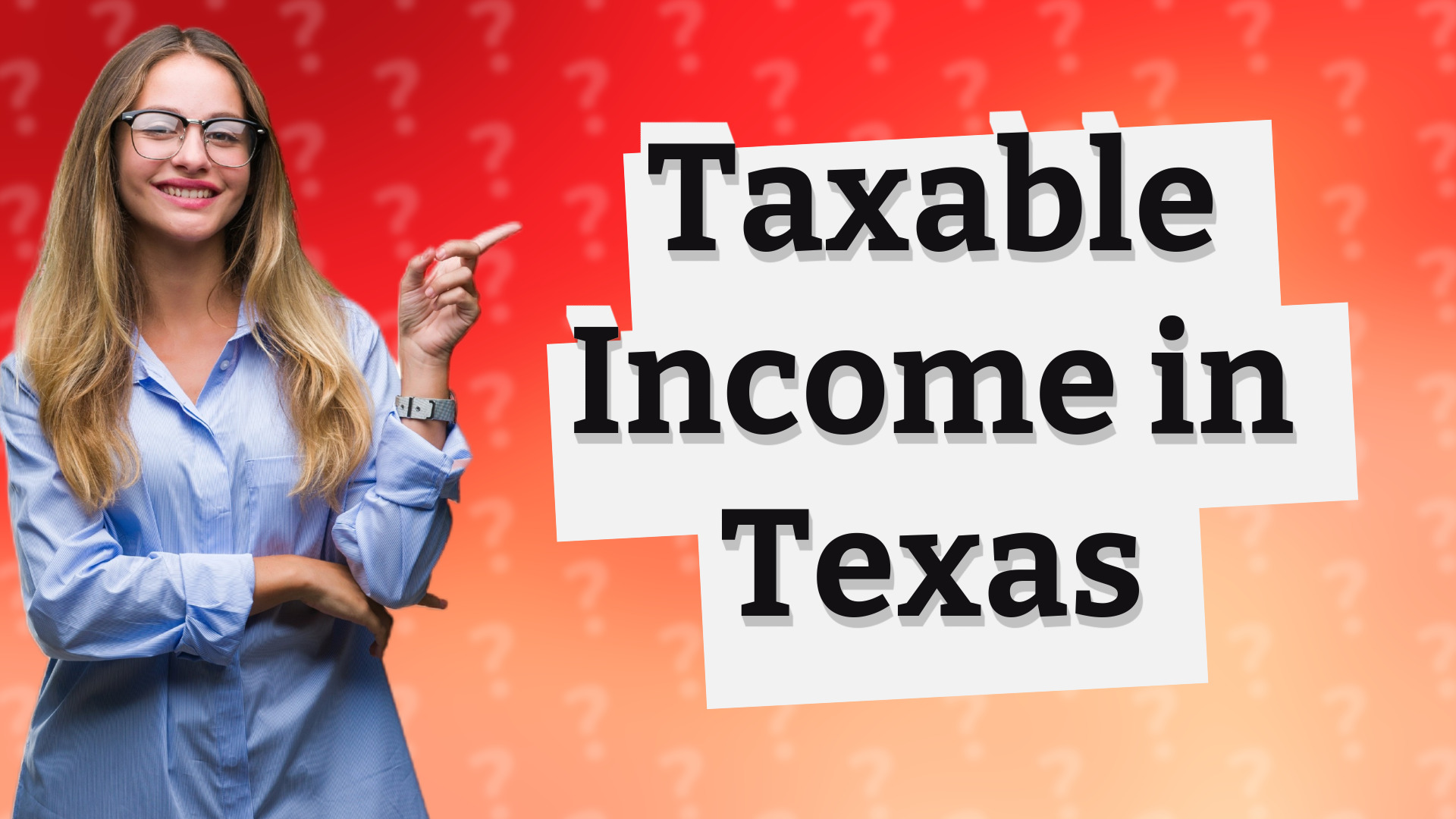 Taxable Income in Texas