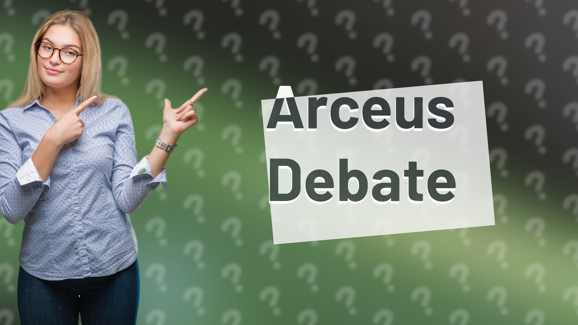Arceus Debate