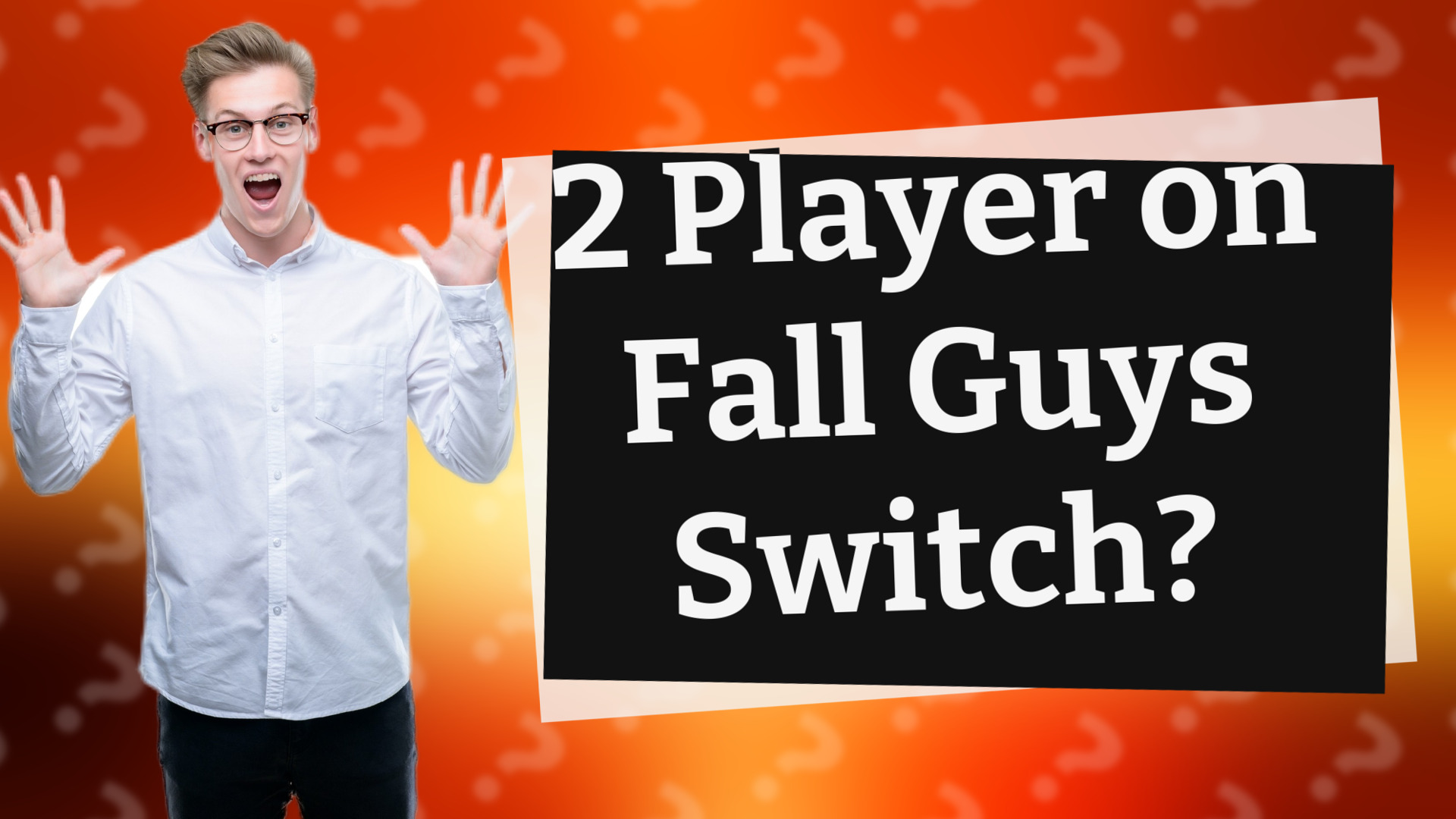 2 Player on Fall Guys Switch?