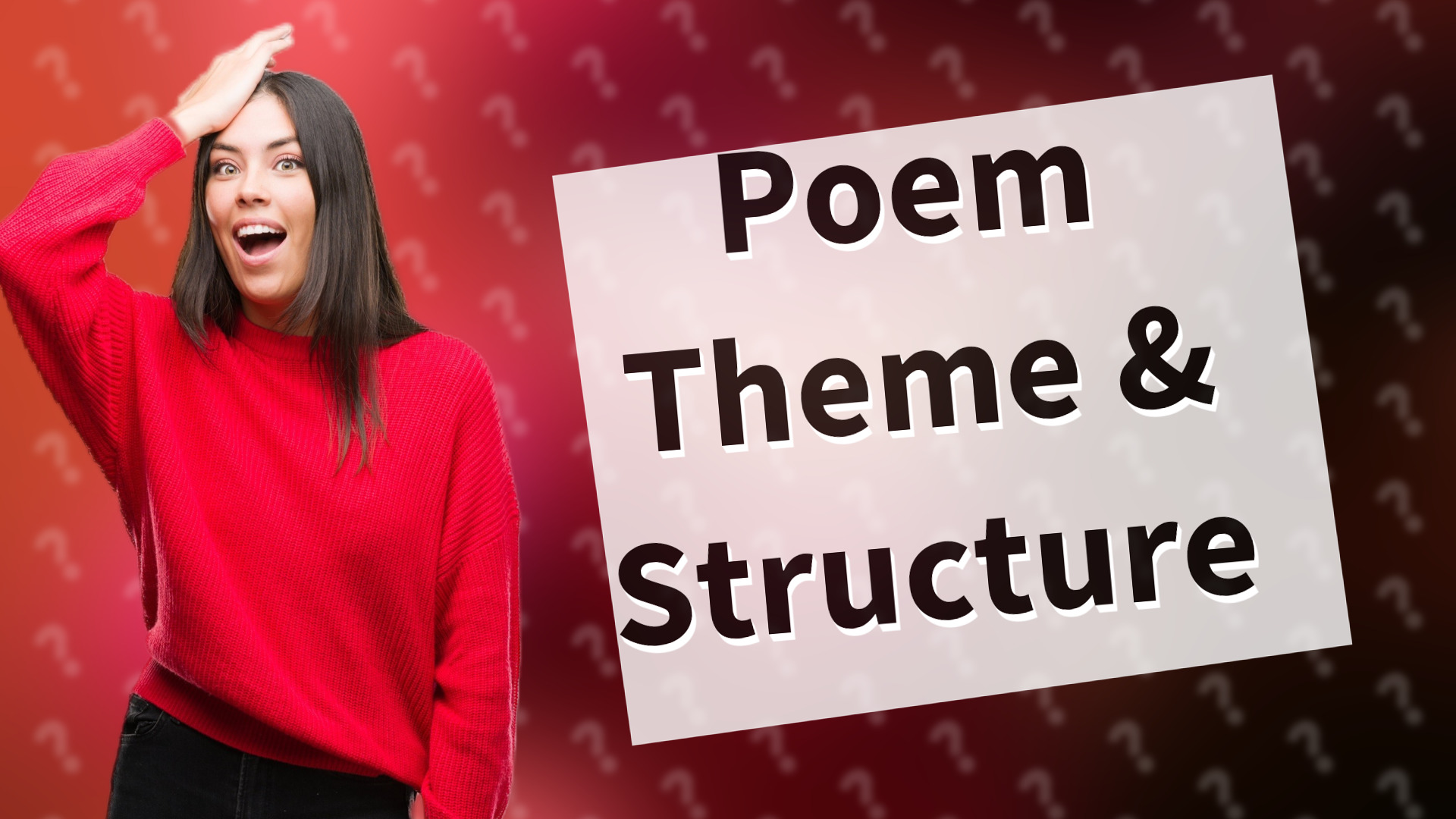 Poem Theme & Structure
