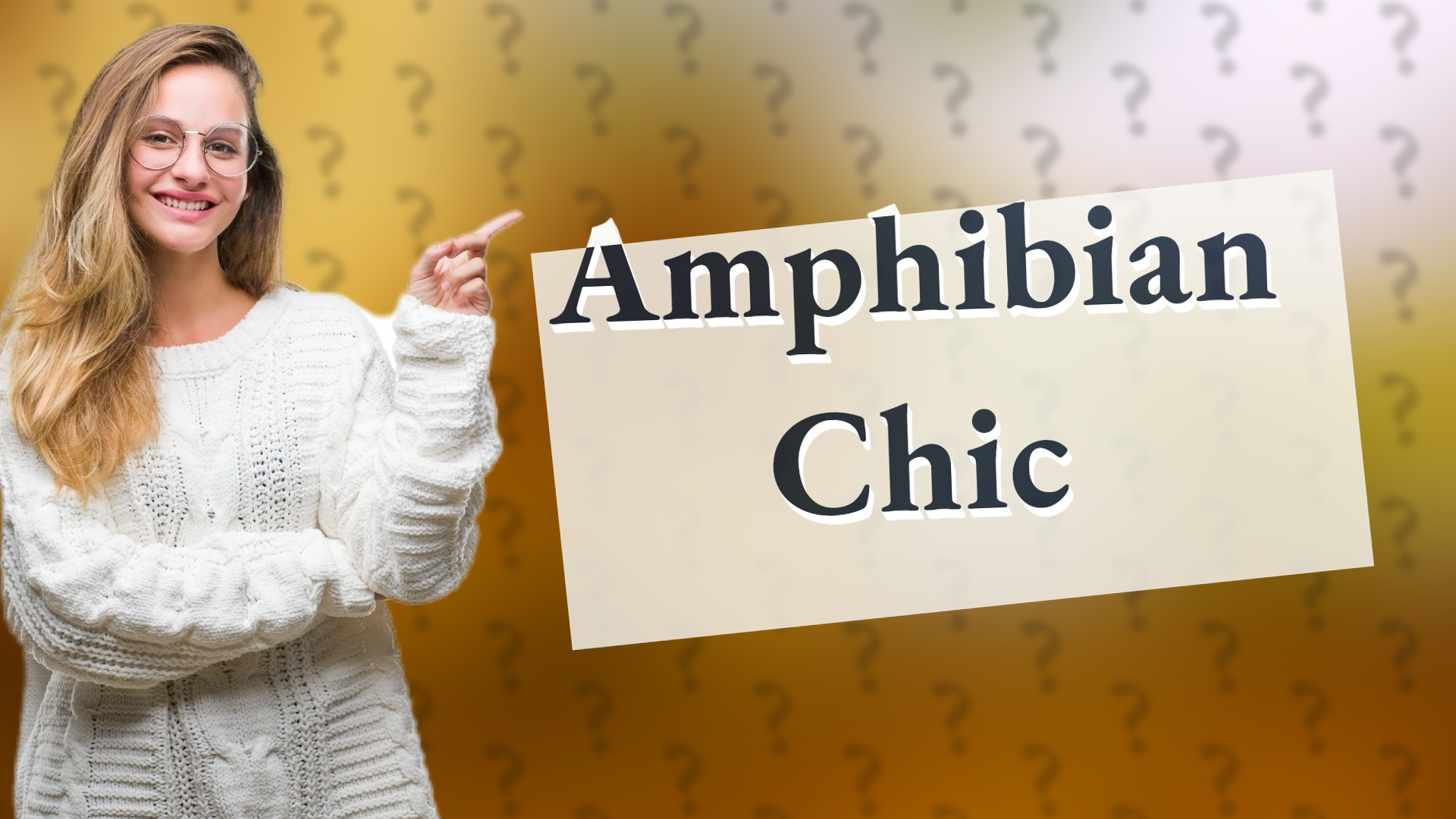 Amphibian Chic