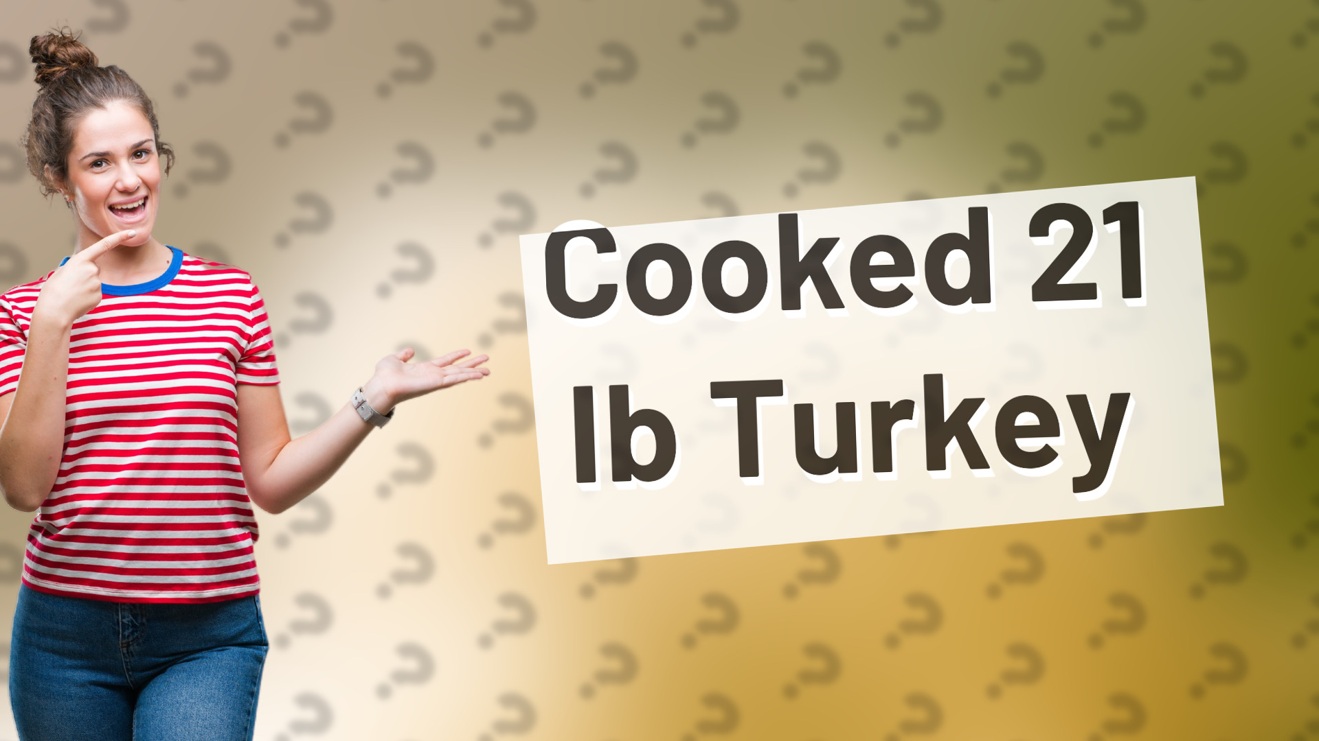 Cooked 21 lb Turkey