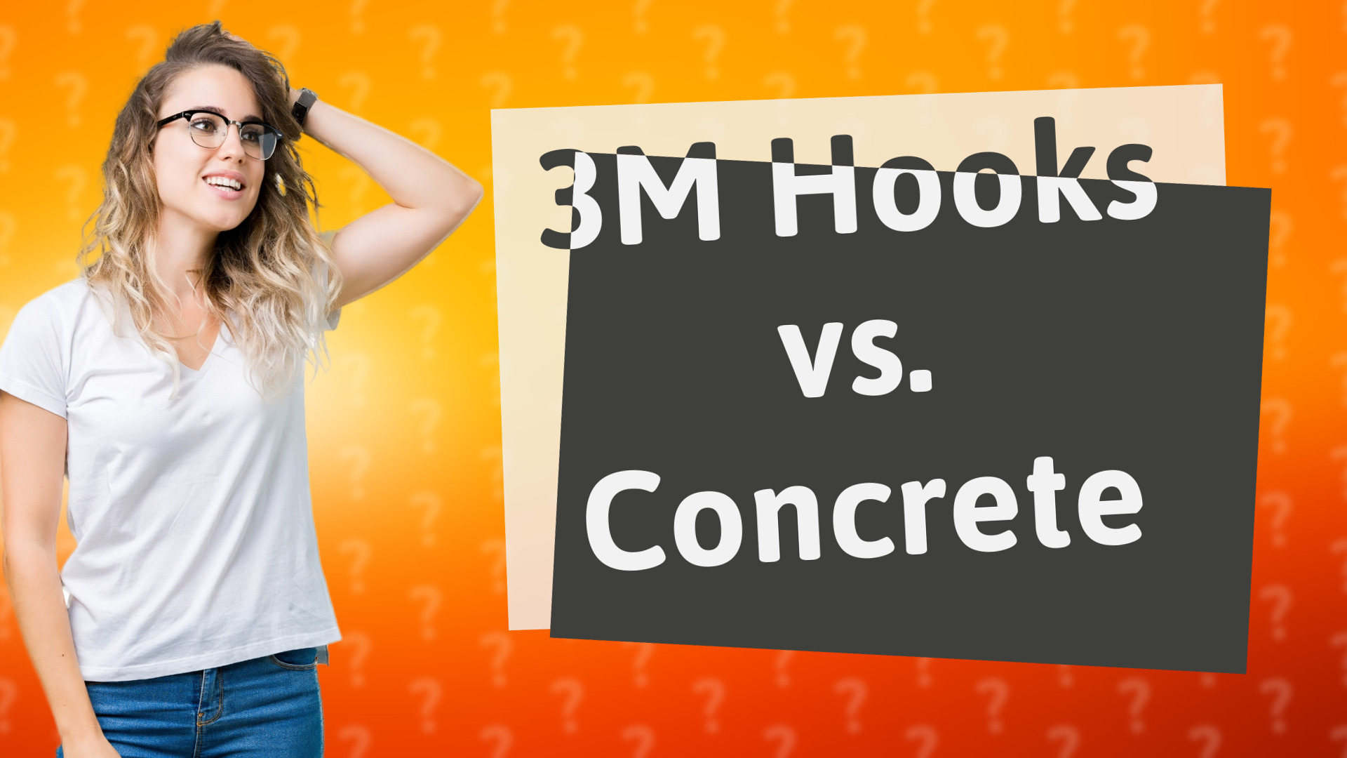 3M Hooks vs. Concrete