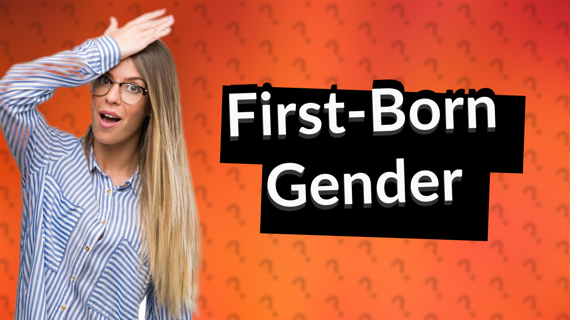 First-Born Gender