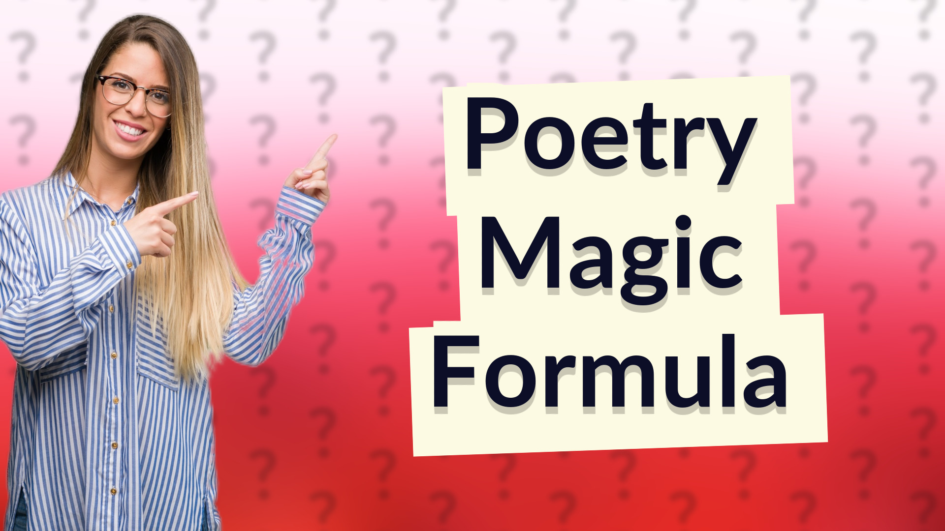 Poetry Magic Formula