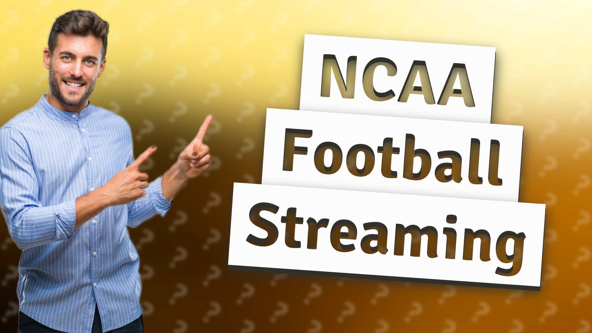 NCAA Football Streaming
