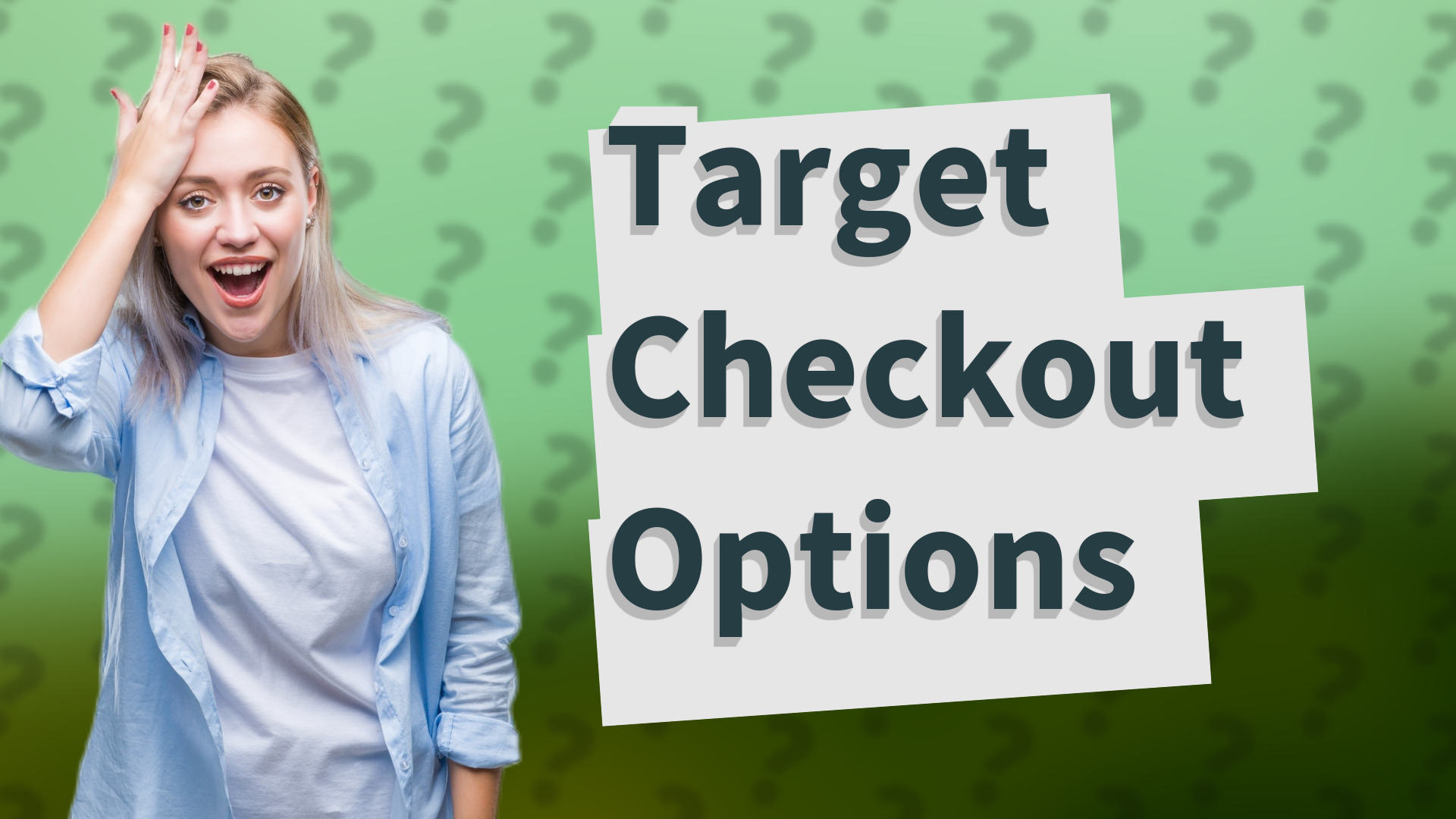 Target Checkout Options