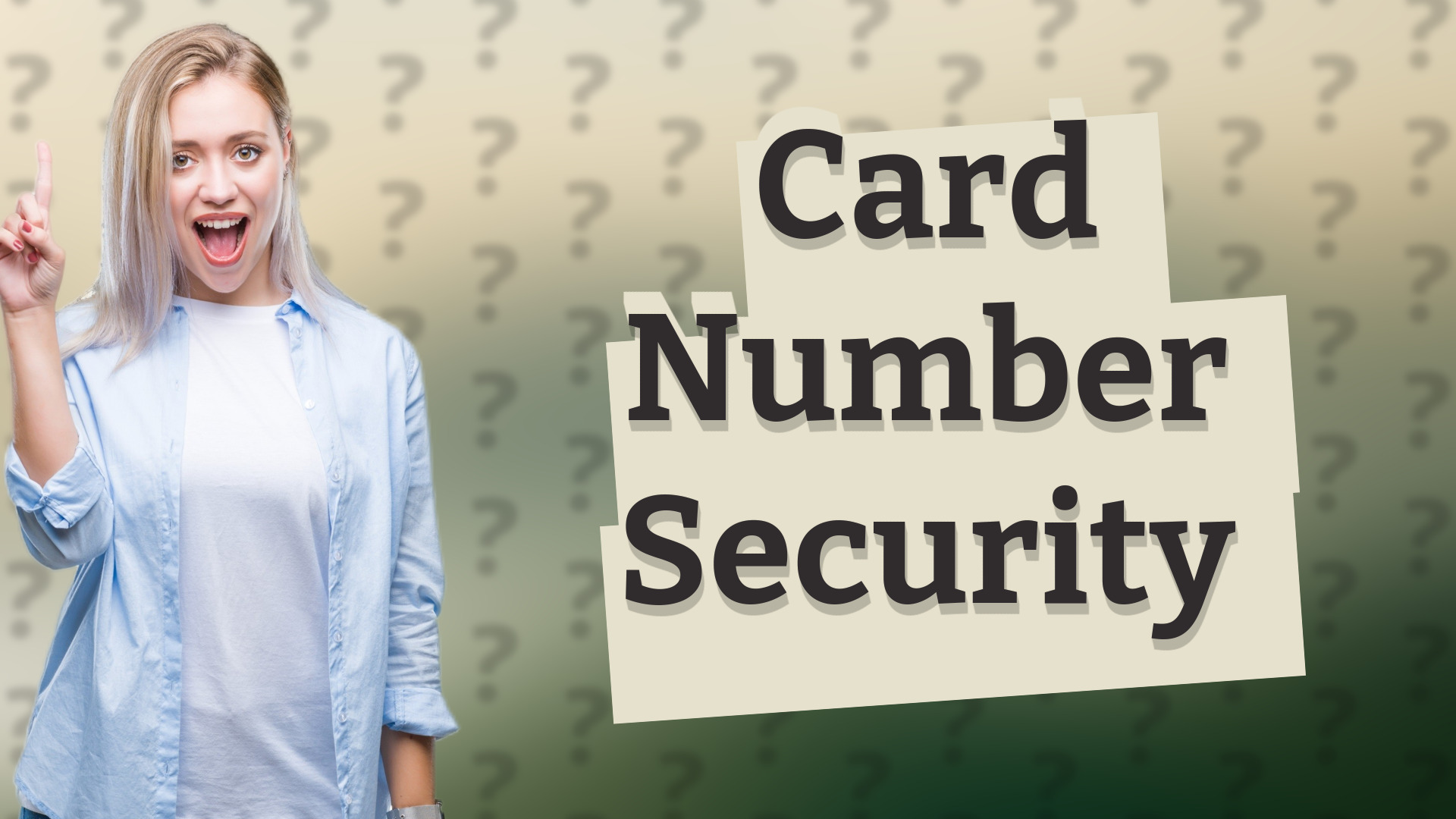 Card Number Security