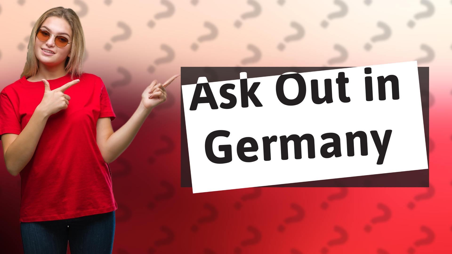 Ask Out in Germany