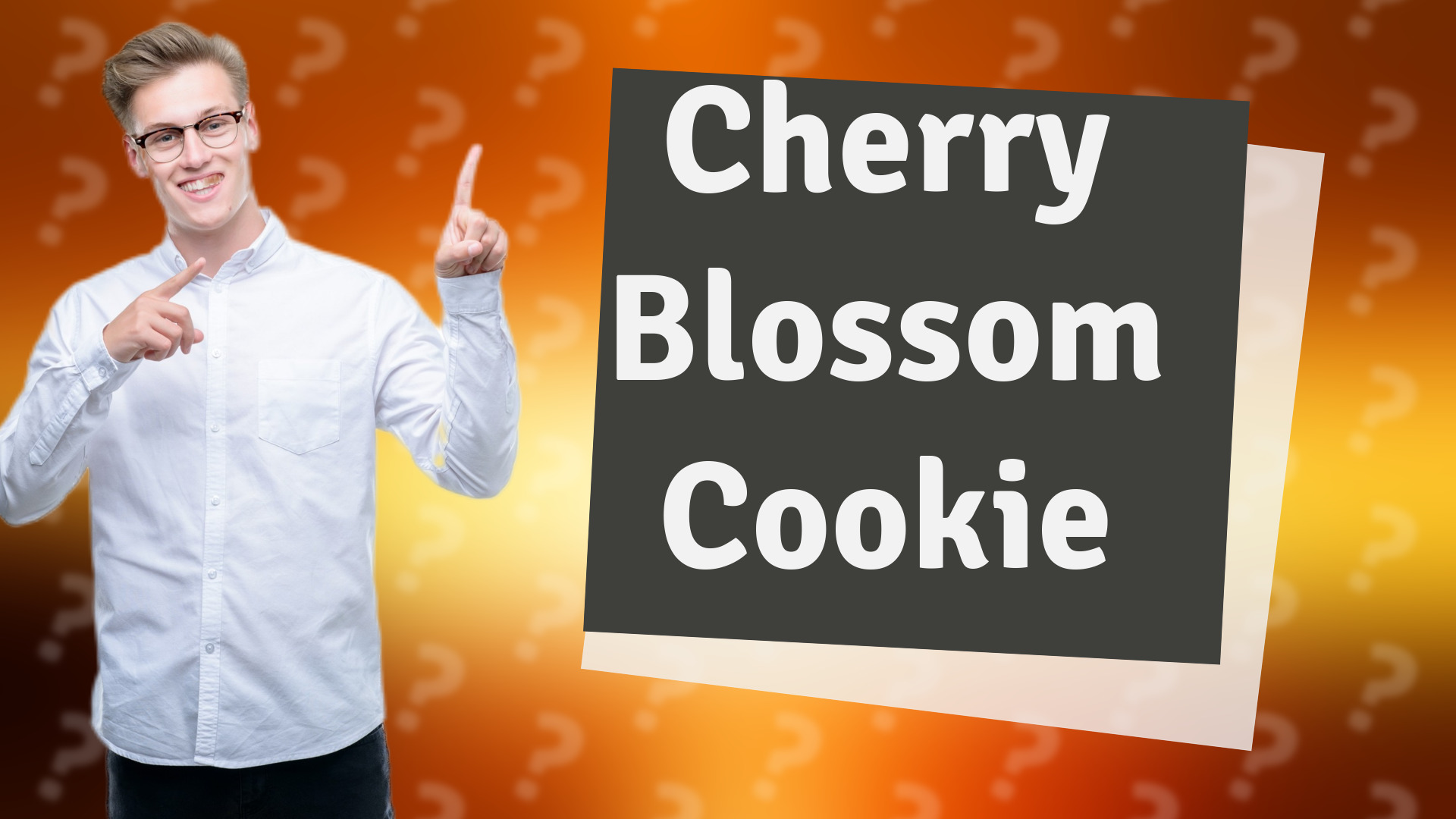 Cherry Blossom Cookie
