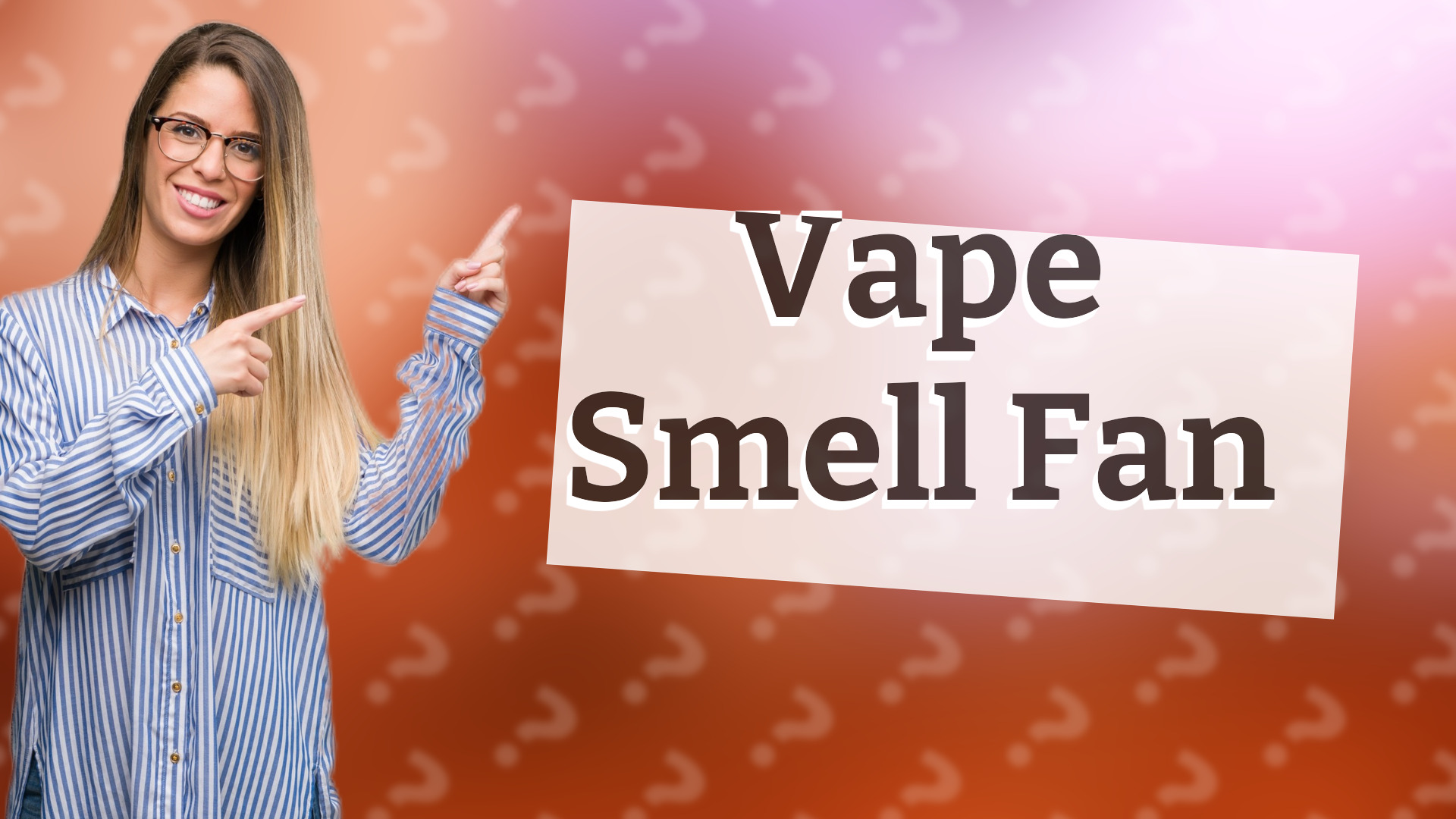 Vape Smell Fan