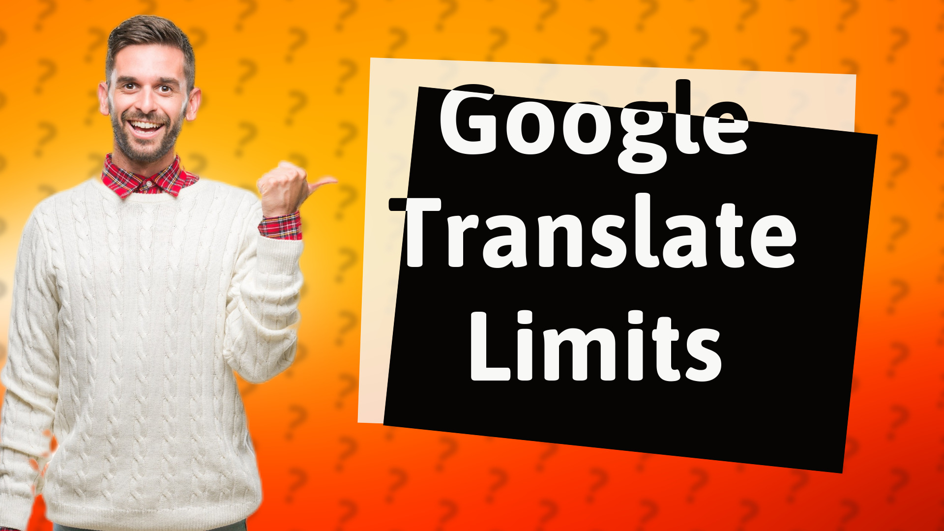 Google Translate Limits