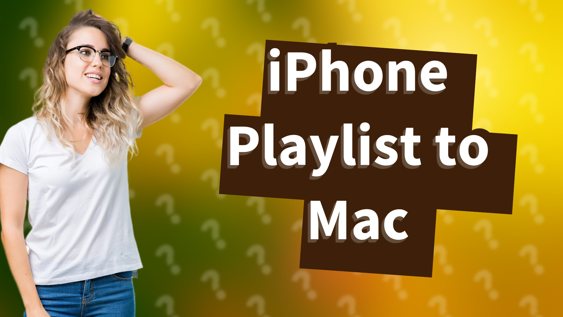 iPhone Playlist to Mac