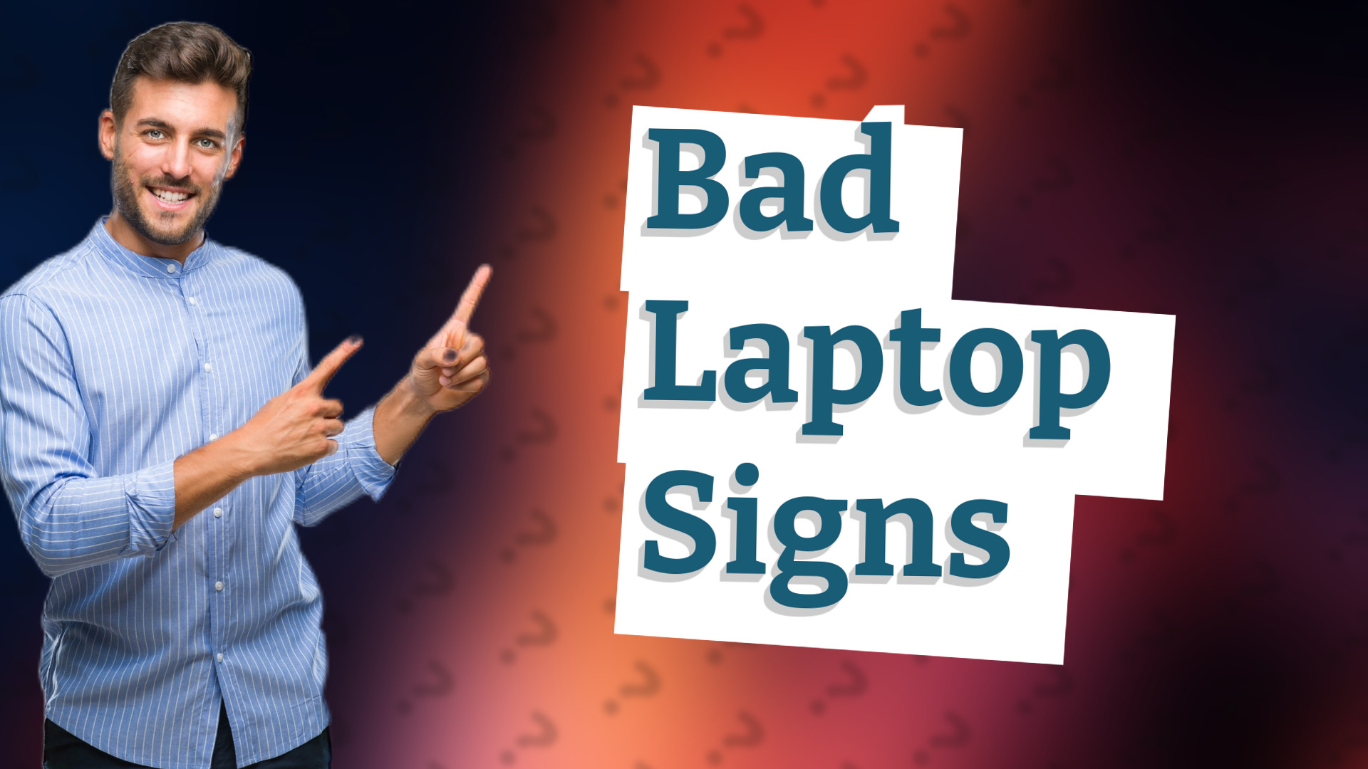 Bad Laptop Signs