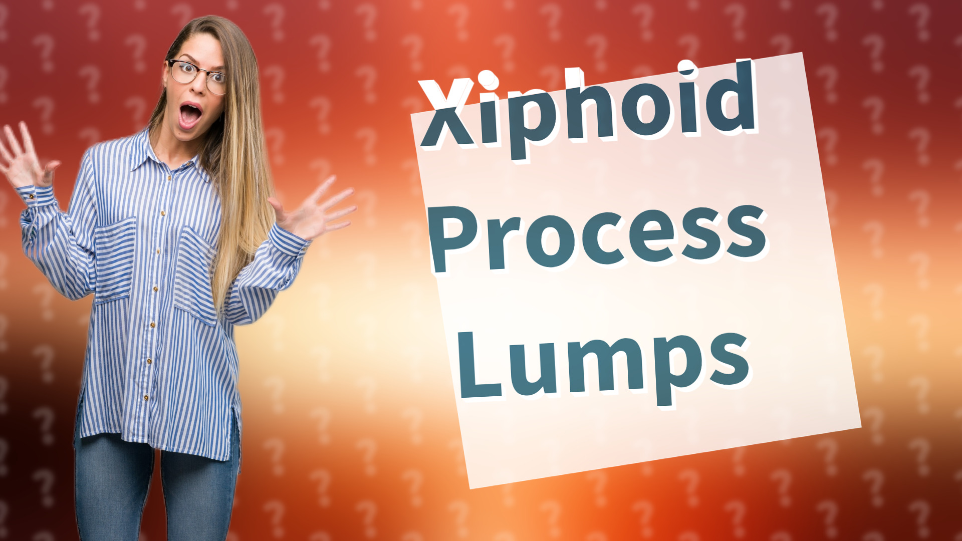 Xiphoid Process Lumps